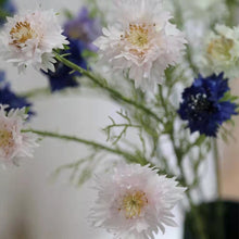 Load image into Gallery viewer, Cornflower 5 Heads Artificial Silk Flower 55cm Stem CORNFLOWER001-004
