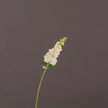 Load image into Gallery viewer, Delphinium Real Touch Artificial Silk Flower 70cm Stem White DELPHINIUM001
