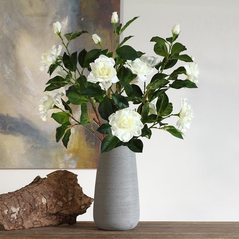 Gardenia Artificial Silk Flowers 87cm Stem GARDENIA004